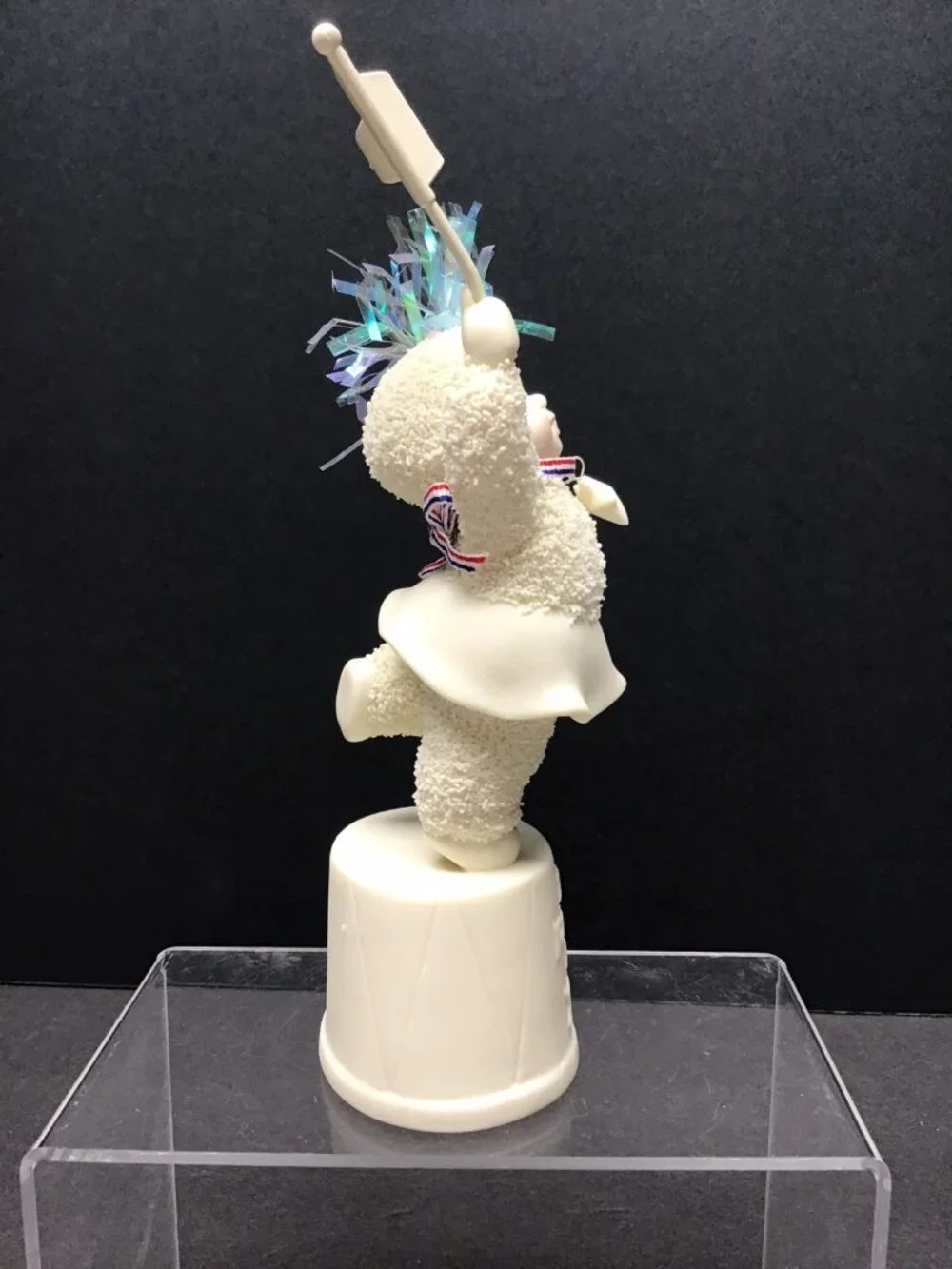 Dept 56 Snowbabies “I'm Rooting for You” Starlight Games W/Box 2003 Cheering